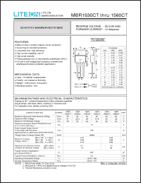 Click here to download MBR1550CT Datasheet
