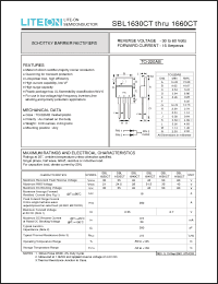 Click here to download SBL1650CT Datasheet