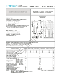 Click here to download MBR1690CT Datasheet