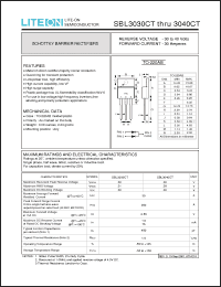 Click here to download SBL3030CT Datasheet