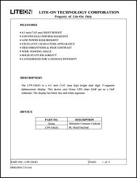 Click here to download LTP-3362G Datasheet