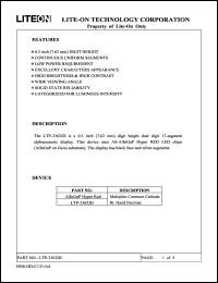 Click here to download LTP-3362JD Datasheet