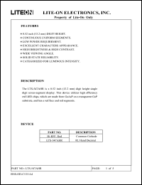 Click here to download LTS-547 Datasheet