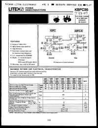 Click here to download KBPC35-005W Datasheet