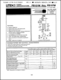 Click here to download PB107M Datasheet