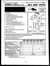 Click here to download SBR545 Datasheet