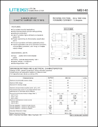 Click here to download MB140 Datasheet