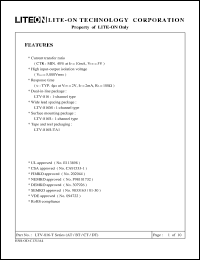 Click here to download LTV-816-T Datasheet
