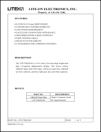 Click here to download LTP-3786JD-03 Datasheet