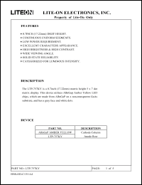 Click here to download LTP-757KY Datasheet
