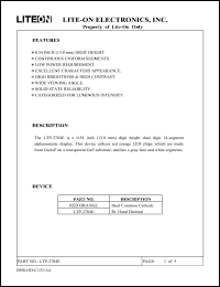 Click here to download LTP-3784E Datasheet
