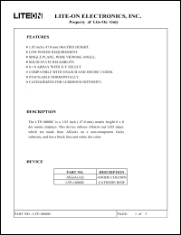 Click here to download LTP-18088C Datasheet