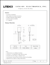 Click here to download LTL-433Y Datasheet
