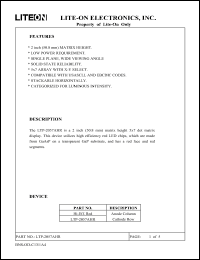 Click here to download LTP-2057AHR Datasheet