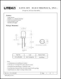 Click here to download LTL-4224-002 Datasheet