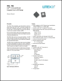 Click here to download HSDL-7002 Datasheet