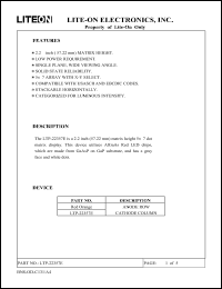 Click here to download LTP-22357E Datasheet