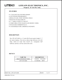 Click here to download LTP-1457AHR Datasheet