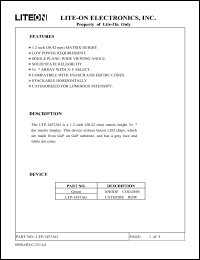 Click here to download LTP-1457AG Datasheet