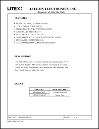 Click here to download LTP-4157AE-03 Datasheet