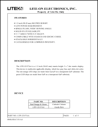 Click here to download LTP-12157AA Datasheet