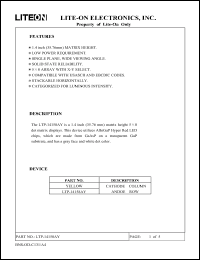 Click here to download LTP-14158AY Datasheet