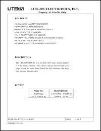Click here to download LTP-2157AHR-RC Datasheet