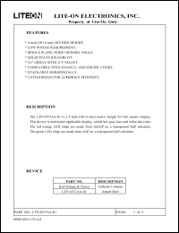 Click here to download LTP-4257AA-01 Datasheet