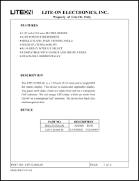 Click here to download LTP-12188A-01 Datasheet