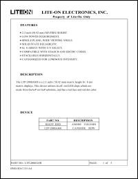 Click here to download LTP-2088AHR Datasheet