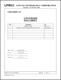 Click here to download LTP-2158AKD Datasheet