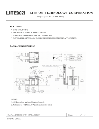 Click here to download LTH-301-25W4 Datasheet
