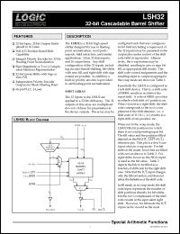 Click here to download LSH32JC20 Datasheet