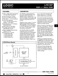 Click here to download L7C197VC35 Datasheet