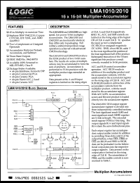 Click here to download LMA1010DC1 Datasheet