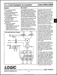 Click here to download LMA2009KMB55 Datasheet