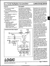 Click here to download LMA2010JC55 Datasheet