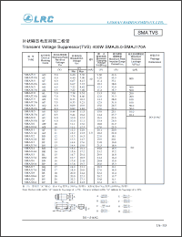 Click here to download SMAJ150A Datasheet