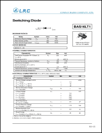 Click here to download BAS16LT1 Datasheet