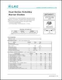Click here to download BAT54SWT1 Datasheet