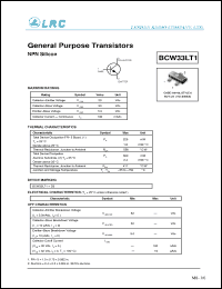 Click here to download BCW33LT1 Datasheet