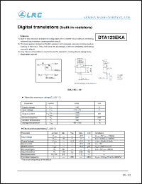 Click here to download DTA123EKA Datasheet
