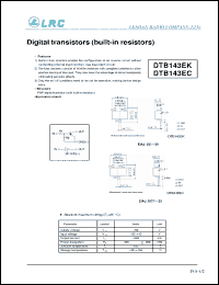 Click here to download DTB143 Datasheet
