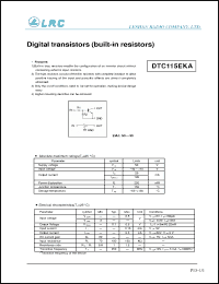 Click here to download DTC115 Datasheet