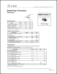 Click here to download MMBT3640LT1 Datasheet