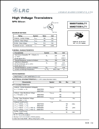 Click here to download MMBT5550LT1 Datasheet