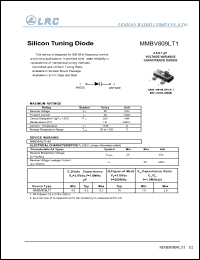 Click here to download MMBV809LT1 Datasheet