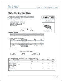 Click here to download MMDL770T1 Datasheet