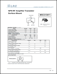Click here to download MSC3130T1 Datasheet