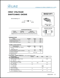 Click here to download BAS21HT1 Datasheet